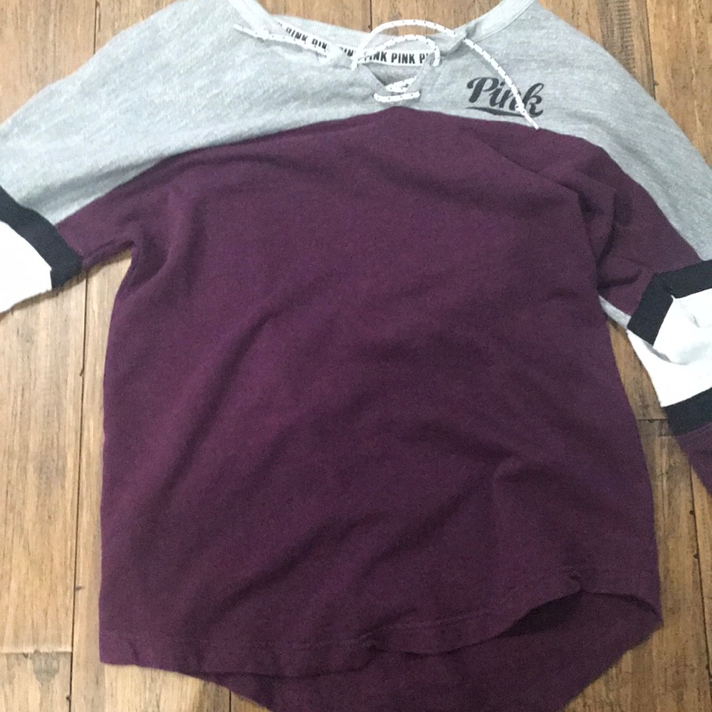 Pink Victoria secret sweatshirt